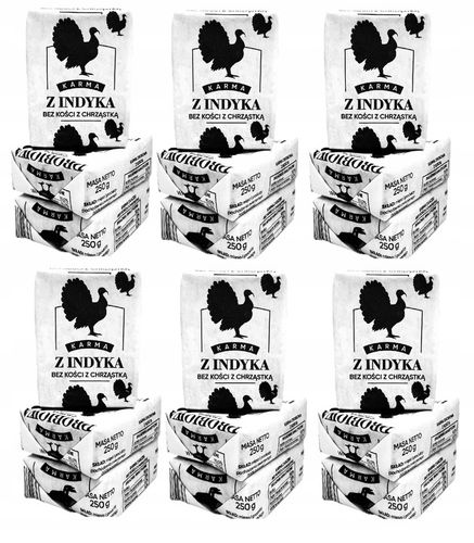 10 KG MIĘSO MROŻONE DLA PSA Z INDYKA BEZ KOŚCI INDYCZE BARF KARMA INDYK na Arena.pl