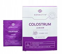 Suplement diety Genactiv Colostrum Junior Czarny bez 48,3 g SASZETKI