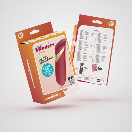 crushious blinders rechargeable vibrating bullet red na Arena.pl