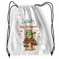 Plecak Dla Vice Kierownika Sportowy Szkolny Worek Z Nadrukiem Ze Zdjęciem