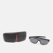 Prada Black SPS03Y Linea Rossa Shield Sunglasses