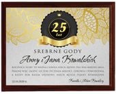 Pamiątka na rocznicę ślubu złote gody jubileusz