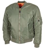 Kurtka pilotka MA1 oliwkowa