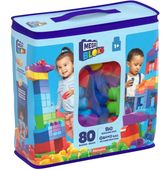 MEGA BLOKS Duży worek na kostki - Niebieski (80) DCH63