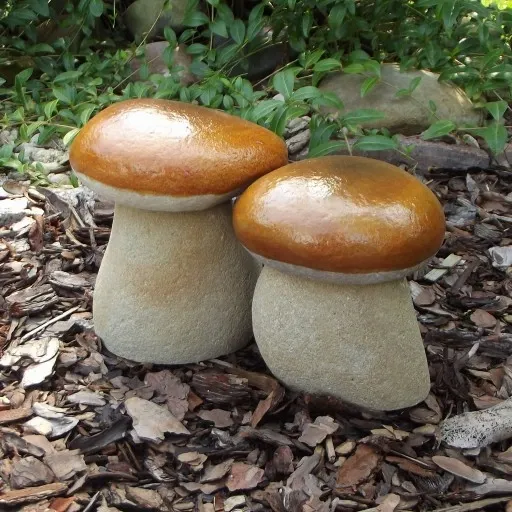 figurka dekoracja borowik do ogrodu na prezent zdjęcie 9