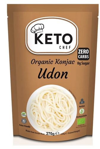 Keto Chef Makaron Konjac Udon Bezglutenowy BIO 270 g na Arena.pl