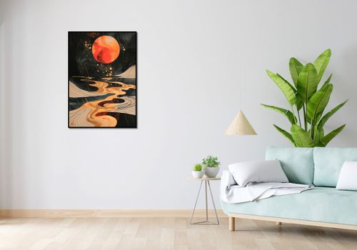 Plakat 64x90cm Planetarny Taniec na Arena.pl