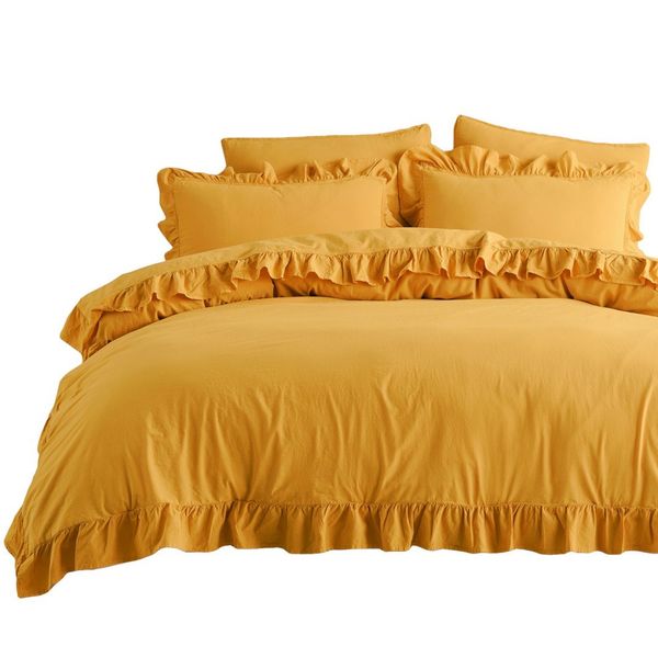 Pościel bawełniana LIMONADE/220X200(P) STONEWASHED zdjęcie 2