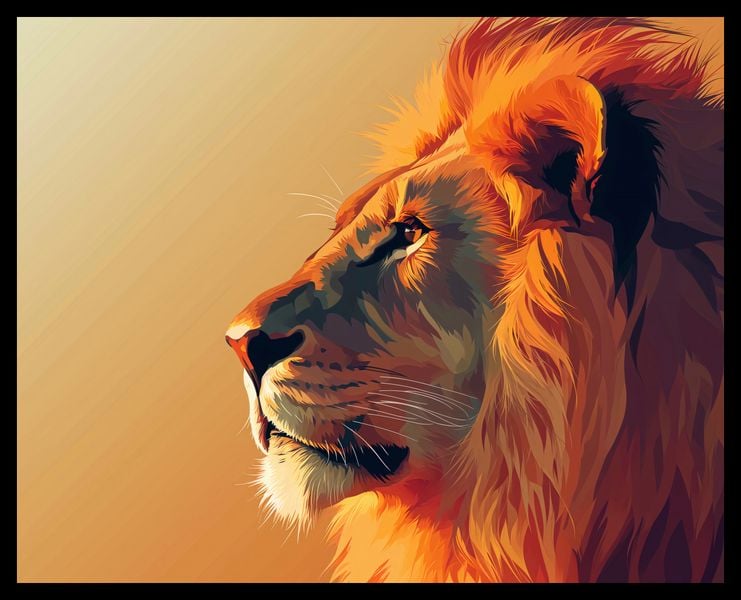 Plakat 50x40cm Król zdjęcie 2