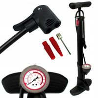 SAMOCHODOWA POMPKA ROWEROWA STACJONARNA MANOMETR