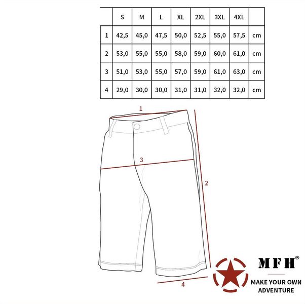 Spodnie BW Bermuda M 95 CZ tarn L zdjęcie 2