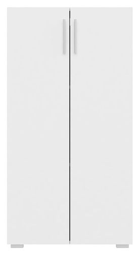 Emaga REGAŁ SZAFKA 2D3P SENSO 2 DRZWI 3 PÓŁKI BIEL MAT na Arena.pl