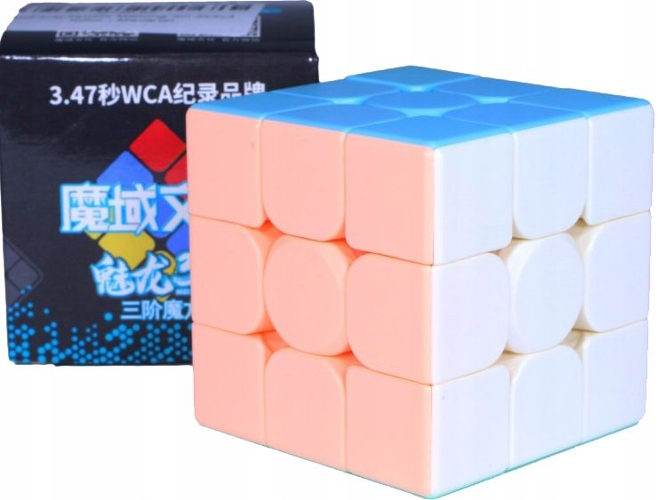 ORYGINALNA KOSTKA RUBIKA MoYu 3x3x3 Macaron zdjęcie 4