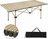 STÓŁ ROZKŁADANY OGRODOWY CATERINGOWY TURYSTYCZNY PIKNIKOWY 120 cm