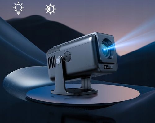 PROJEKTOR RZUTNIK HY320 PRO 4K PRZENOŚNY ANDROID13 LED 1080P WIFI SMART TV na Arena.pl