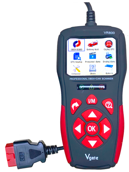 Vgate VR800 Interfejs diagnostyczny Tester OBD2 PL zdjęcie 4
