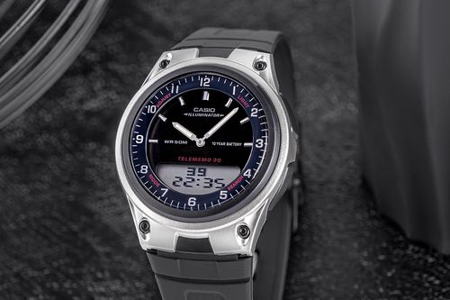 zegarek męski casio dual aw-80-1avdf + box na Arena.pl