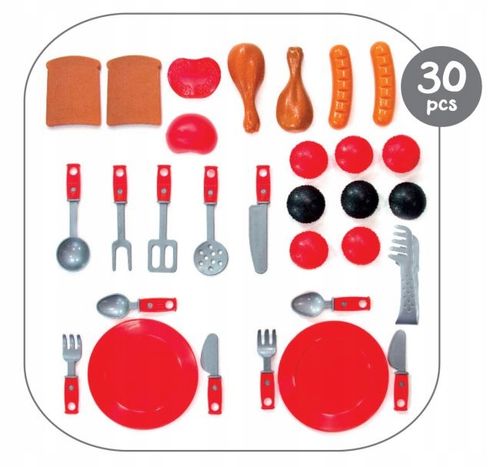 GRILL DLA DZIECI + 30 AKCESORiÓW 11021 MOCHTOYS na Arena.pl