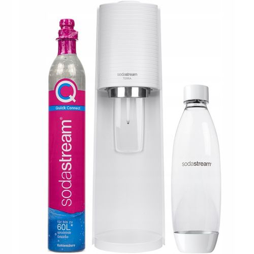 SATURATOR DO GAZOWANIA WODY SODASTREAM TERRA WHITE BUTELKA DO WODY SYFON na Arena.pl