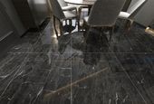 CZARNY gres marmuropodobny 80x80 WYSOKI POŁYSK