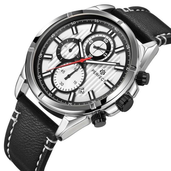 zegarek męski perfect chronograf ch03l-02 + box zdjęcie 2