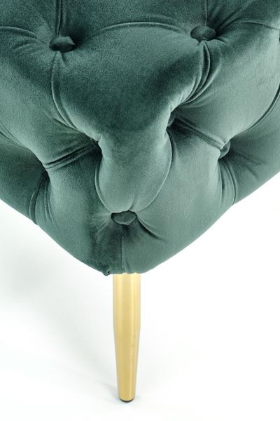 Ławka Nate zielona ciemna zdjęcie 4