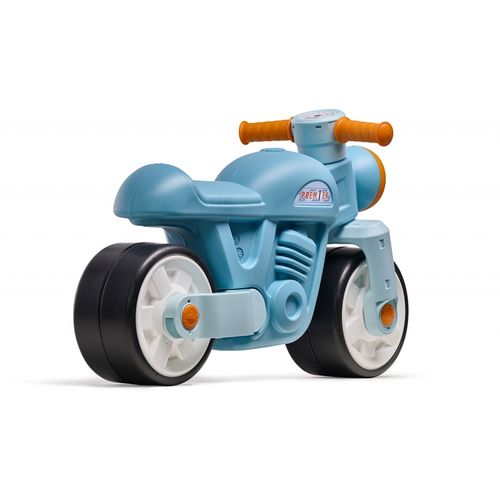 FALK Jeździk Biegowy Ciche Koła Motor Prem1er Retro Niebieski 1+ na Arena.pl