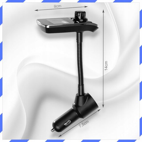 TRANSMITER BLUETOOTH FM SAMOCHODOWY ZESTAW GŁOŚNOMÓWIĄCY NA AUX 2x USB HY68 na Arena.pl