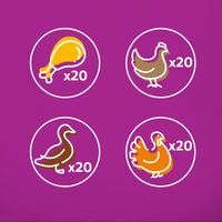 WHISKAS SASZETKI KARMA DLA KOTA Z DROBIEM 80x85g