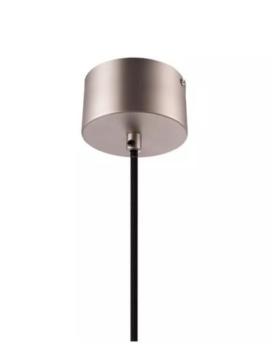 LED LAMPA WISZĄCA AURORA E27 35CM SREBRNA na Arena.pl