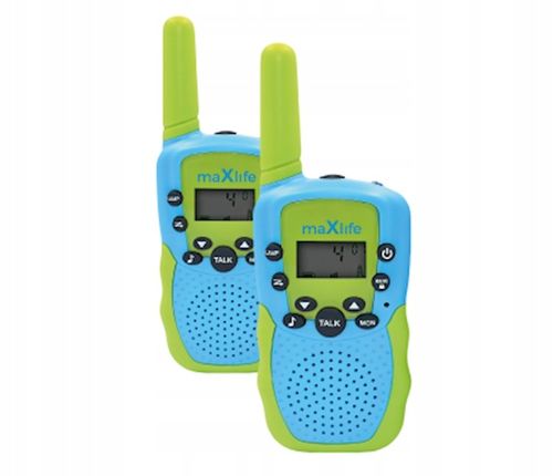 Maxlife zestaw krótkofalówek MXWT-200 zielono-niebieski na Arena.pl