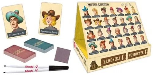 GRA PLANSZOWA ŁAP ZŁODZIEJA zgadnij kto to na Arena.pl