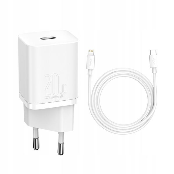 Ładowarka sieciowa Baseus do Apple ipone X 11 12 13 kabel Lightning USB-C zdjęcie 12