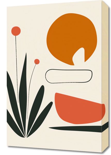 Obraz 40x60cm Abstrakcyjny Zen zdjęcie 1