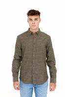 WRANGLER LS BUTTON DOWN SHIRT IVY GREEN W59249EIX M