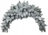 GIRLANDA CHOINKOWA OŚNIEŻONA SZTUCZNA ŚWIĄTECZNA 100 CM ROGAL ŚWIĘTA ŚNIEG