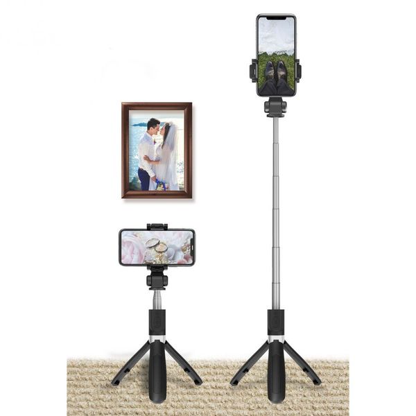 TECH-PROTECT L01S BLUETOOTH SELFIE STICK TRIPOD BLACK zdjęcie 7