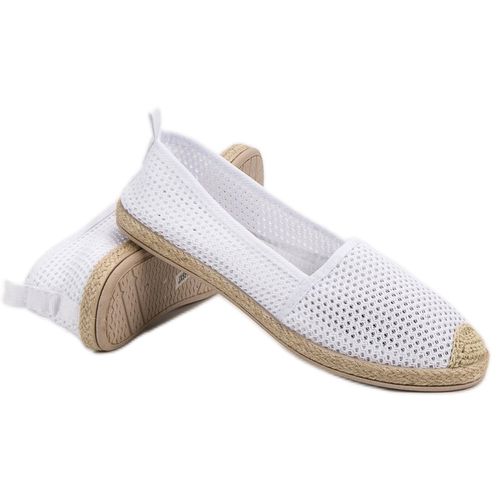 Białe Tekstylne Espadryle r.40 na Arena.pl