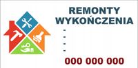 BANER REKLAMA projekt 200x100 REMONTY WYKOŃCZENIA