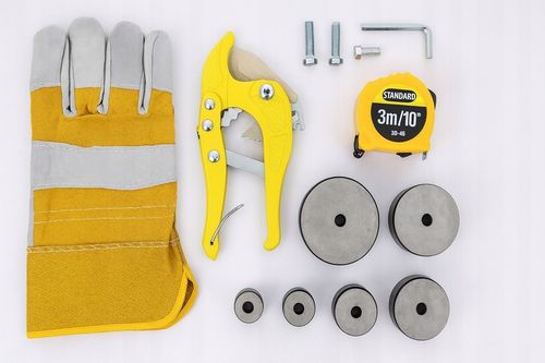 MOCNA ZGRZEWARKA POLIFUZYJNA DO ZGRZEWANIA RUR PP PCV DUŻY ZESTAW 6 na Arena.pl