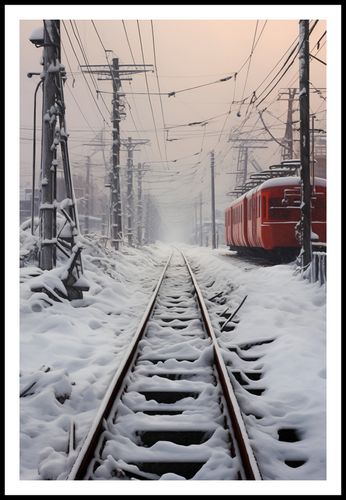 Plakat 61x91,5cm Podróż po Torach na Arena.pl