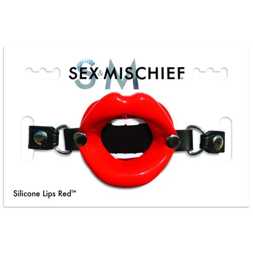 Knebel - S&M Silicone Lips Red na Arena.pl