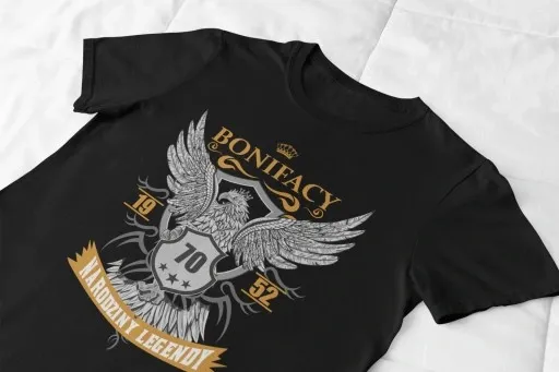 PREZENT NA URODZINY 16-99 DOWOLNY ROK + IMIĘ ORYGINALNA Koszulka Orzeł zdjęcie 6