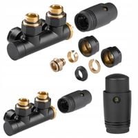 ZAWÓR TERMOSTATYCZNY GŁOWICA DO GRZEJNIKA ODWRACALNY DUOPLEX ZESPOLONY PEX