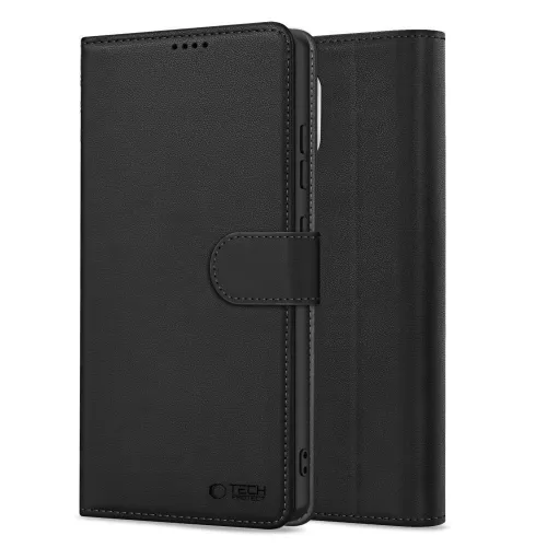 Etui Tech-Protect Wallet na Xiaomi Poco M7 - czarne na Arena.pl