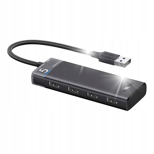 HUB USB 4-PORTOWY USB-A DO USB-A DO KOMPUTERA na Arena.pl