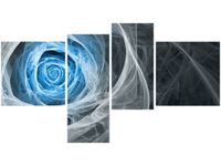 OBRAZ BLUE ROSE