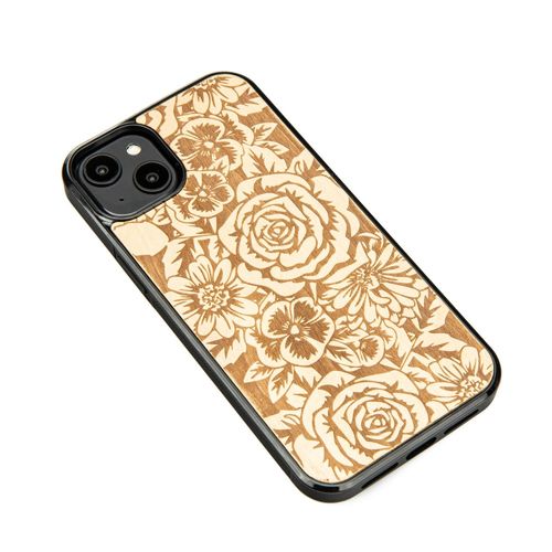 drewniane etui bewood do iphone 15 plus róże aniegre na Arena.pl