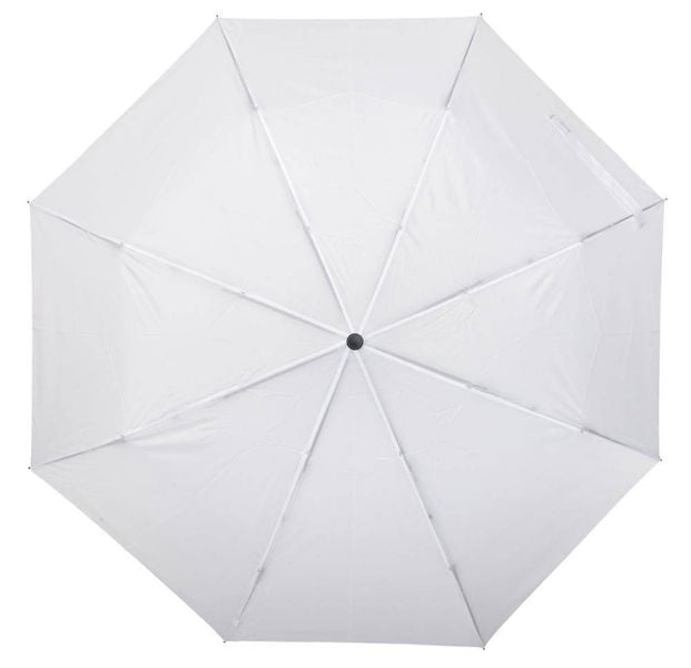 Automatyczny, parasol kieszonkowy PLOPP, biały zdjęcie 2