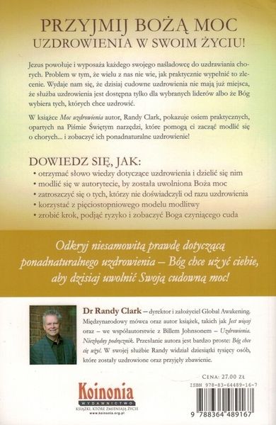 Moc uzdrowienia - Randy Clark - oprawa miękka zdjęcie 2